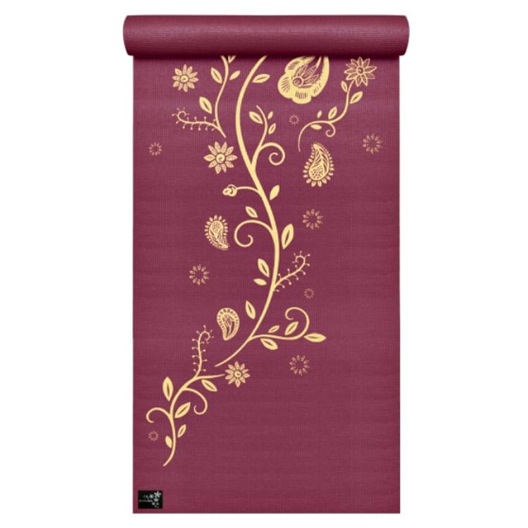 Yogamatte Yogimat® Basic Mit Blume-des-Lebens-Muster – Rutschfest, Isolierend & Umweltfreundlich